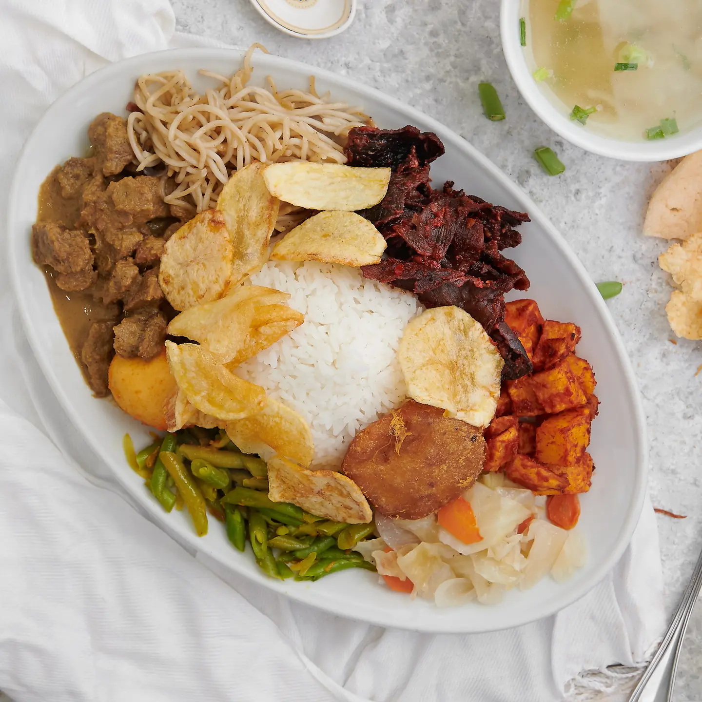 طبق مشكل جاوي زمان - صغير