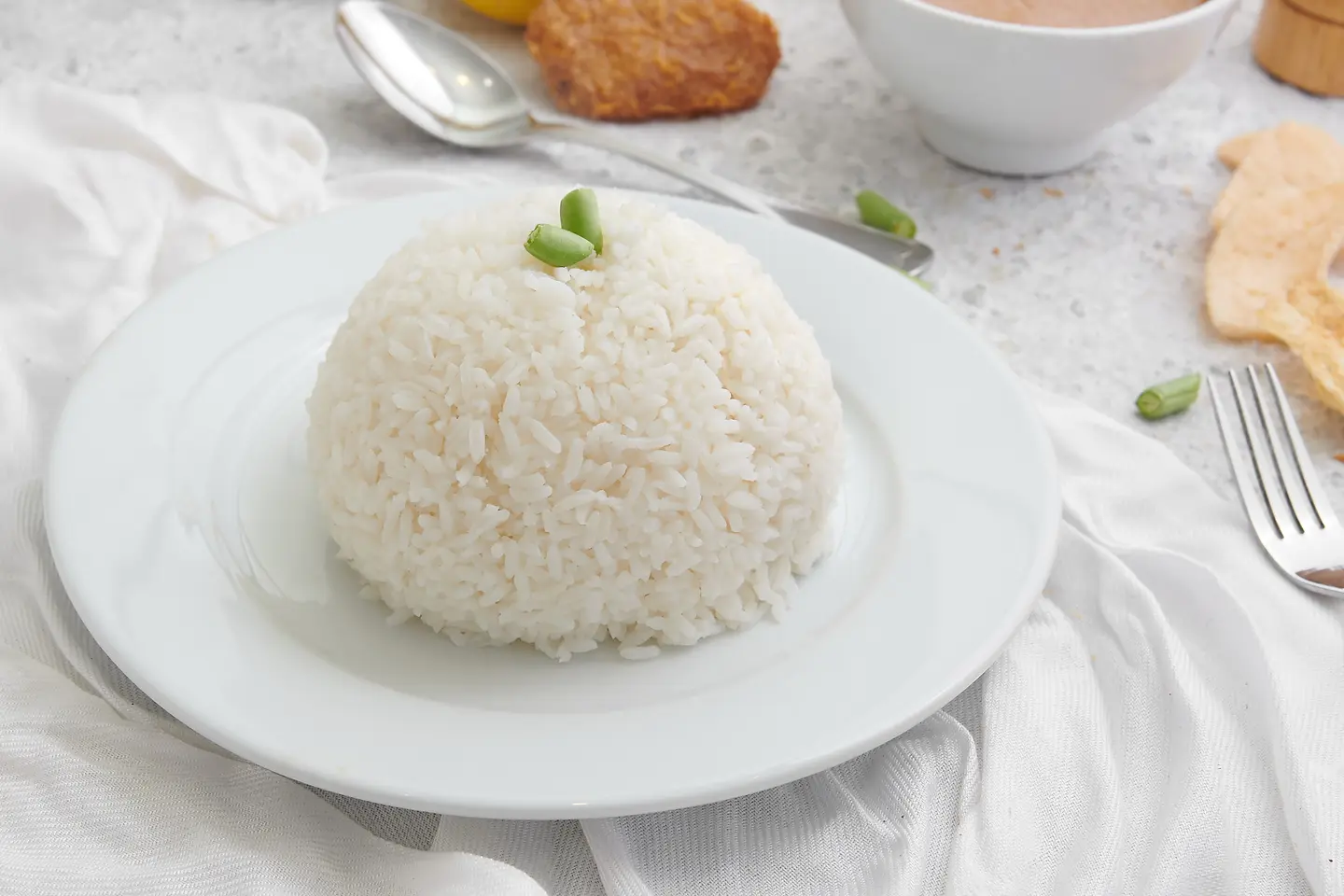 ارز ابيض على البخار - صغير