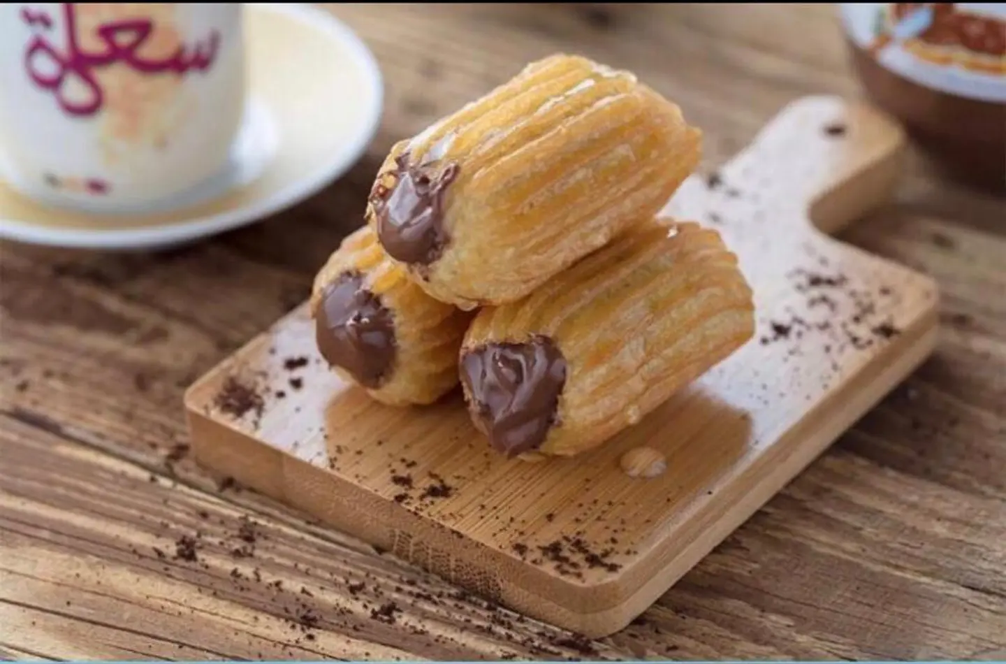 بلح بالنوتيلا - صندوق صغير