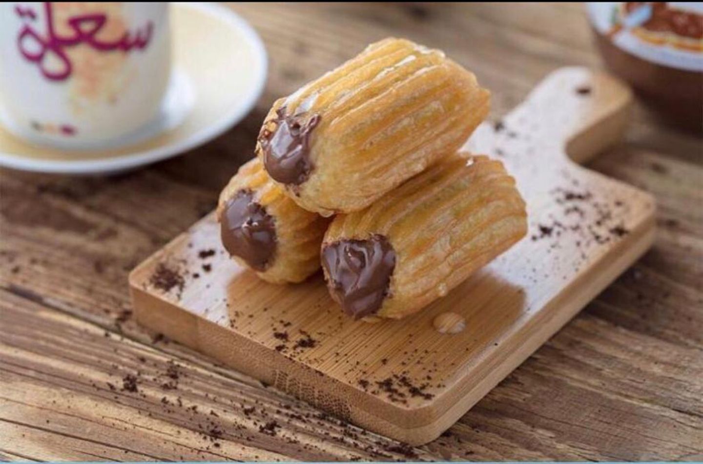 بلح بالنوتيلا - صندوق صغير