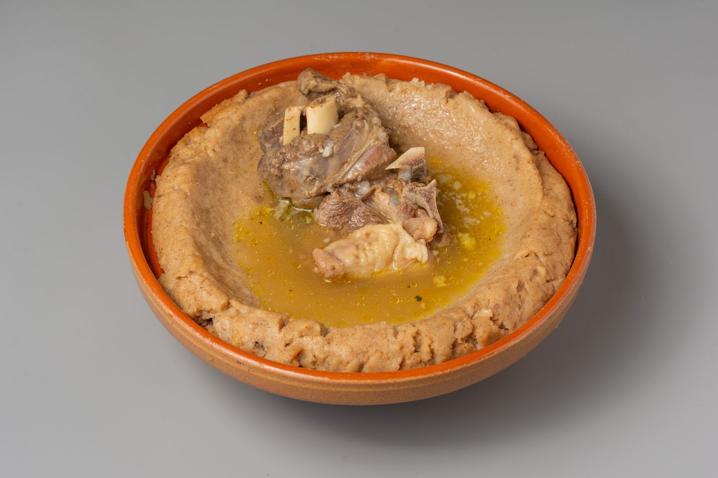 عصيدة باللحم - كبير