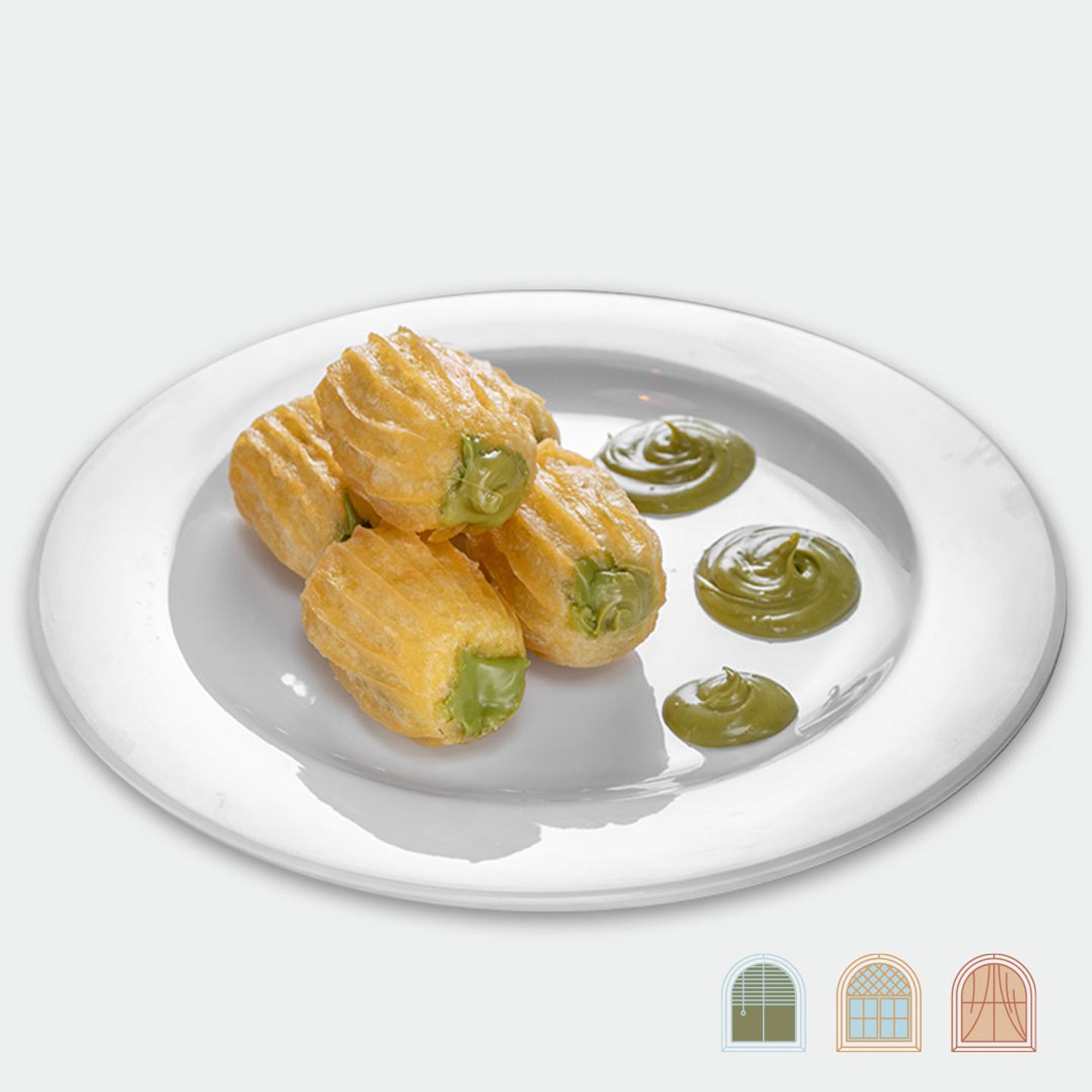 Balah El Sham With Pistachio - Medium