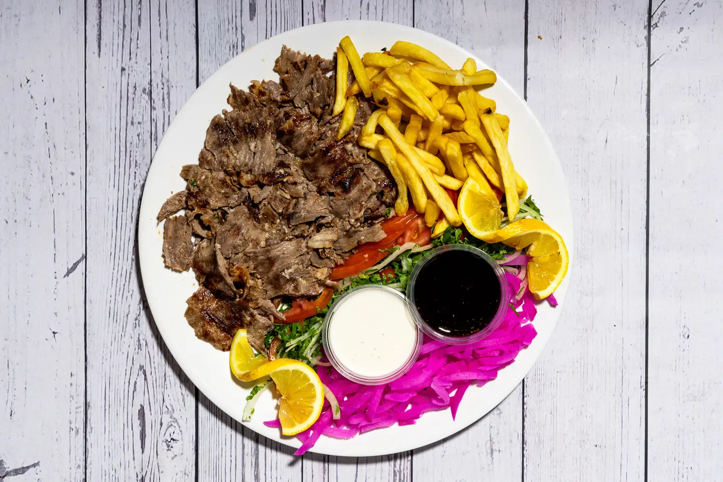 Chicken Shawarma Plate - Medium