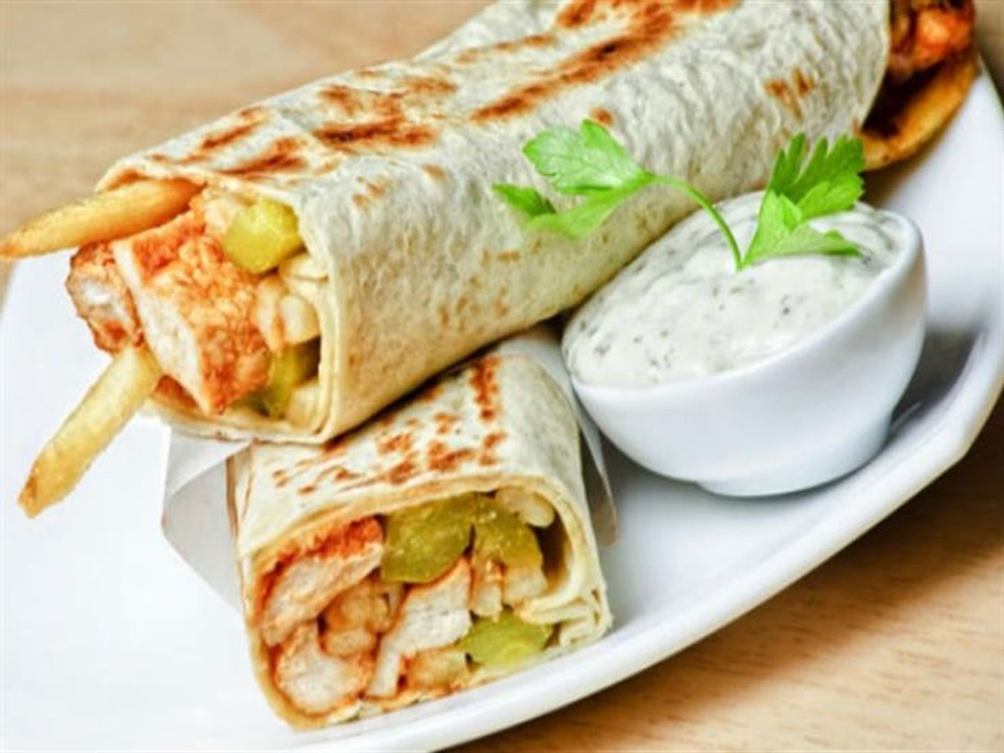 شاورما دجاج بالجبن - صغير