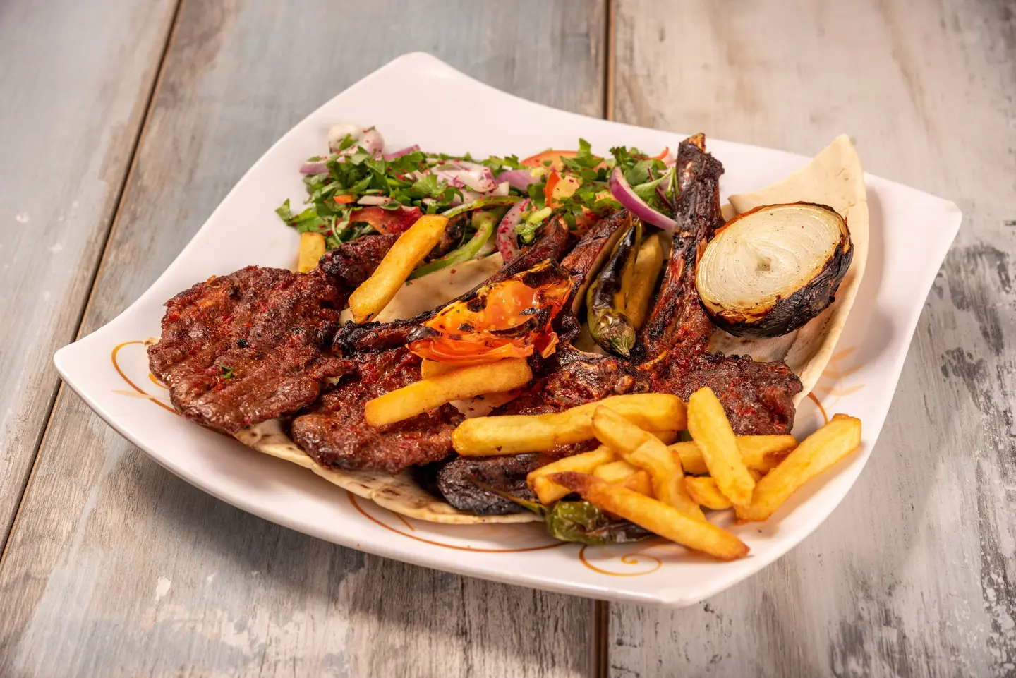 ريش لحم مشوي - نفر