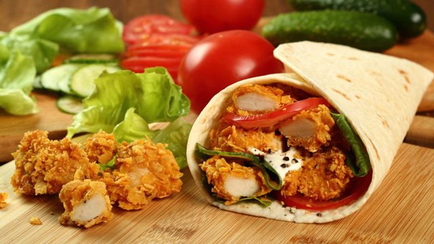 Fried Chicken Tortilla - Single