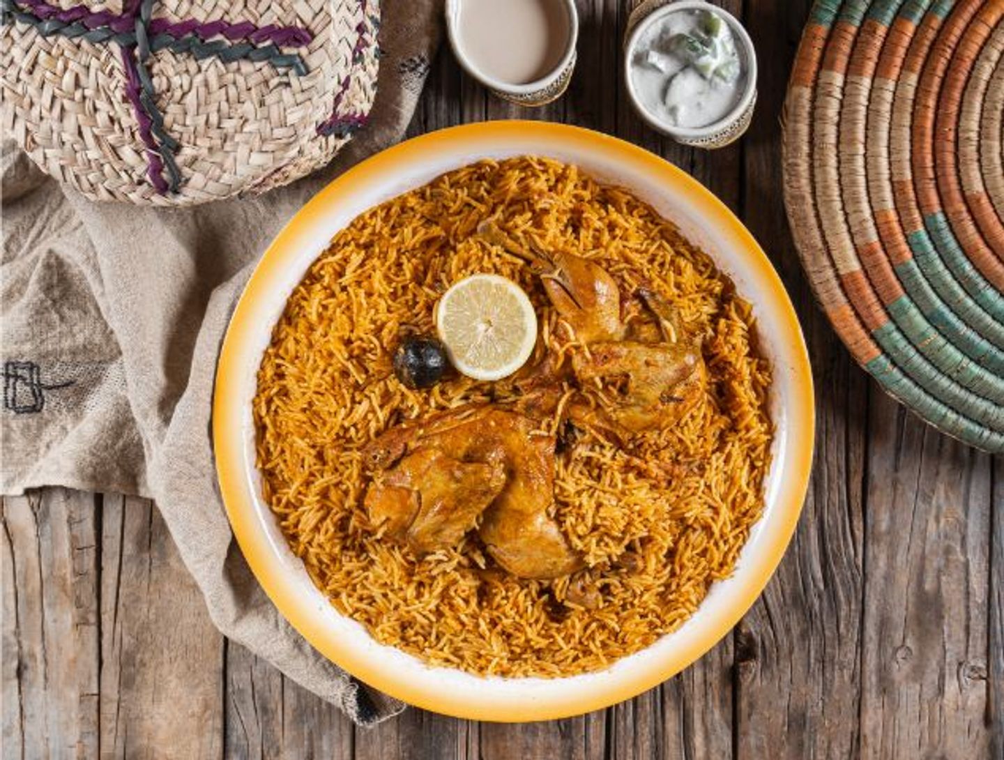 دجاج مضغوط التراث - نص دجاجة