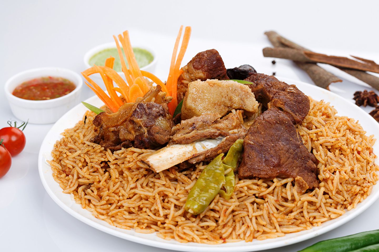 Tais With Mandi Rice - Whole Tais