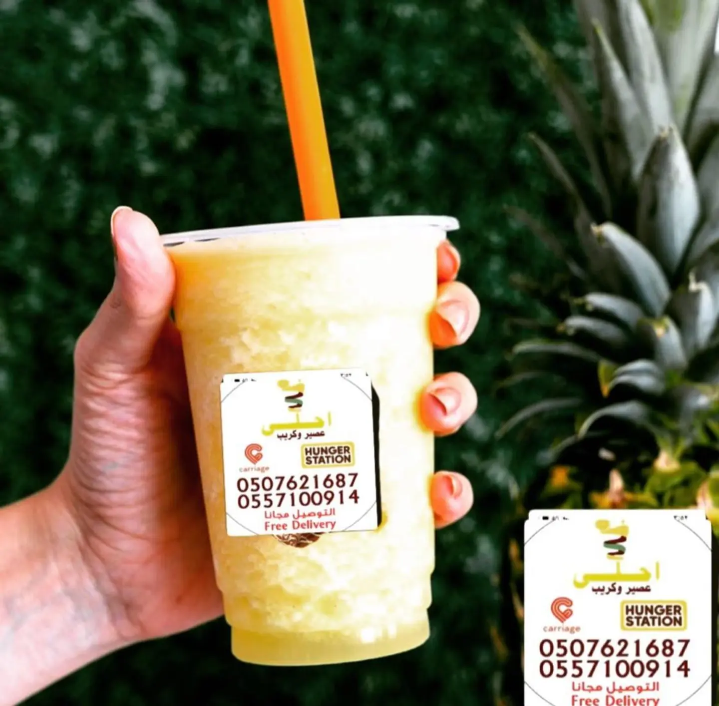 Orange With Pineapple - Large