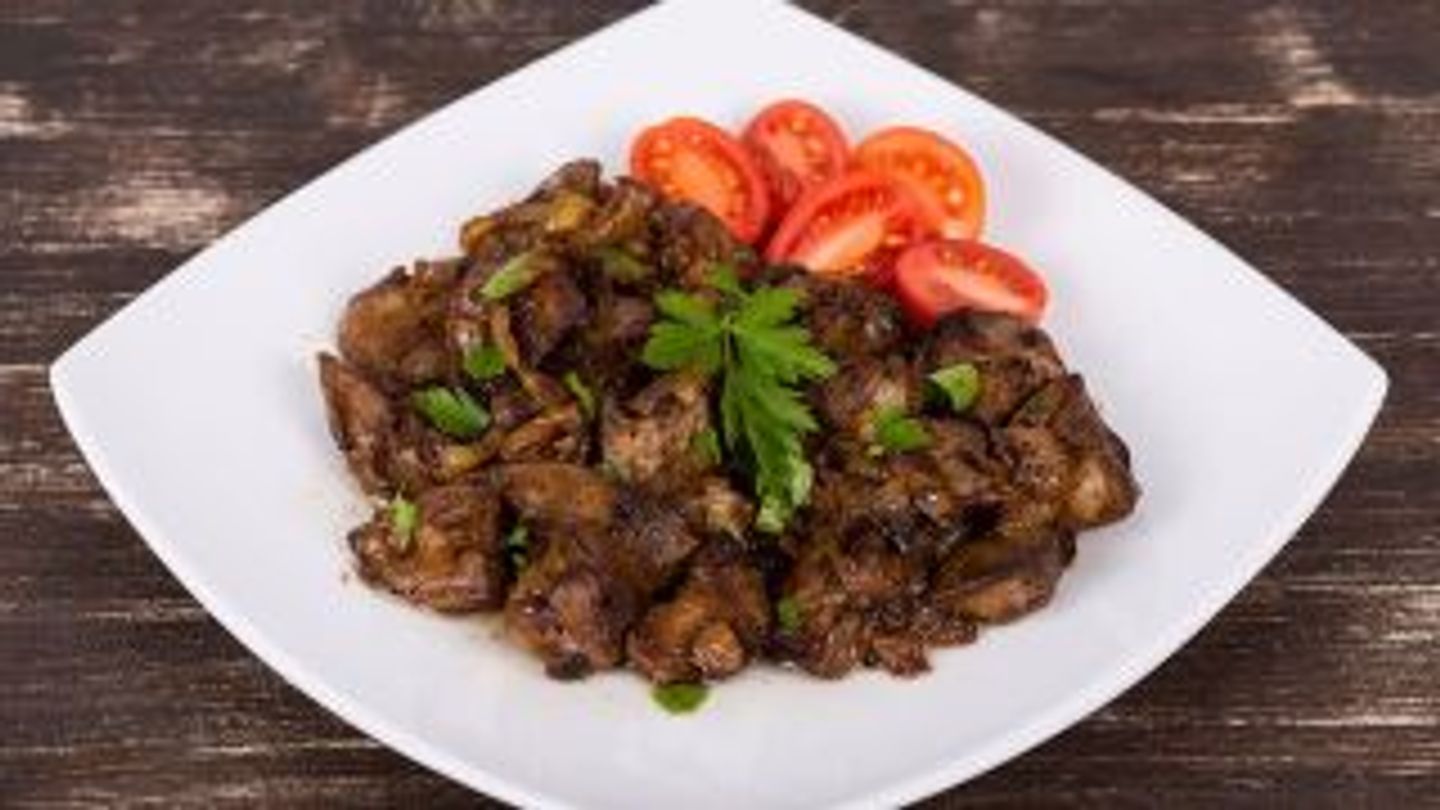 طبق كبدة - صغير