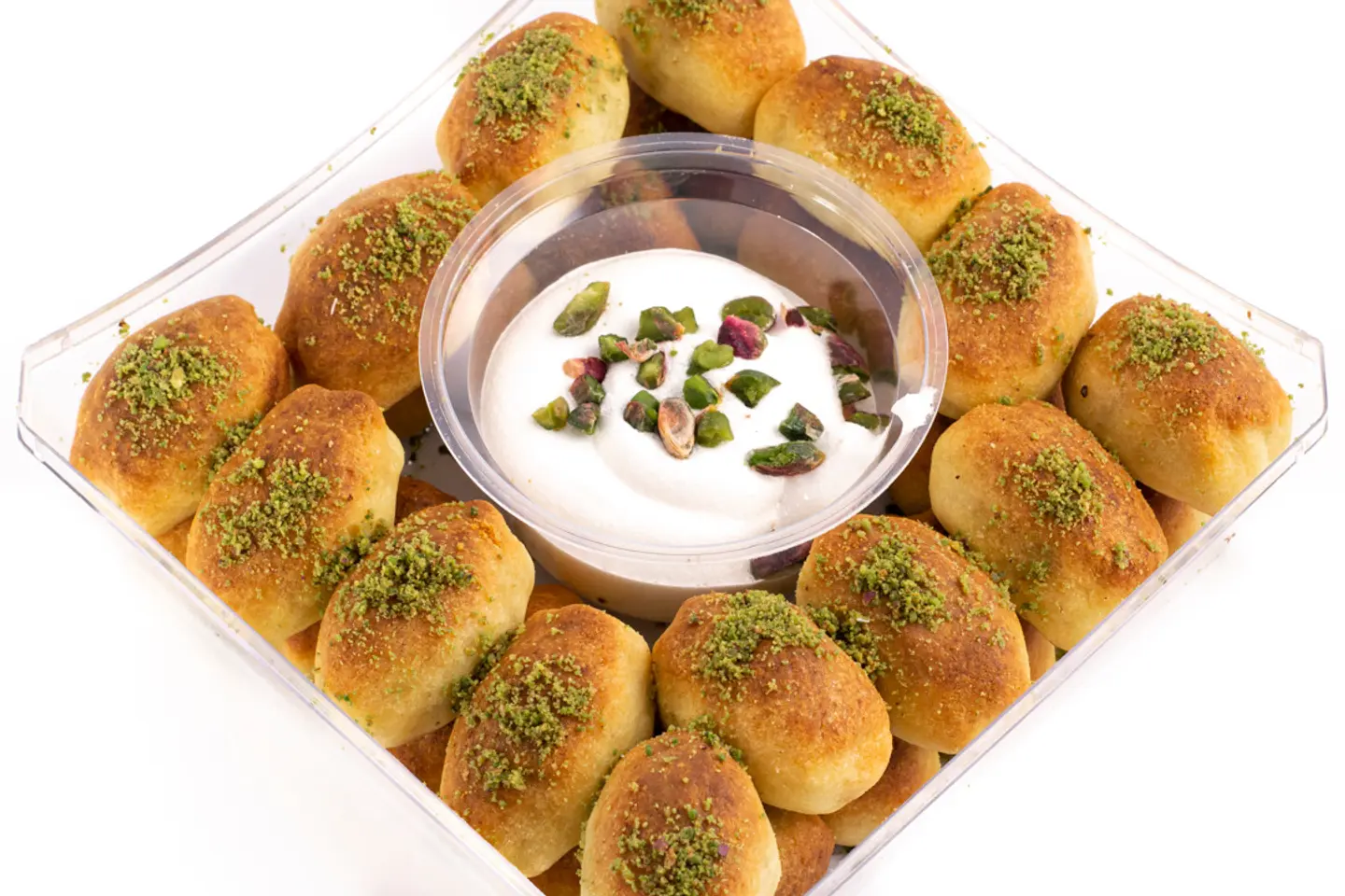 Eid Cake With Walnut - Plate