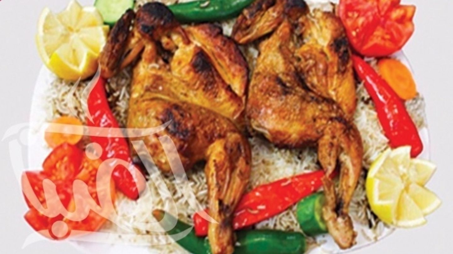 Half Madbi  Chicken - Saudi Rice