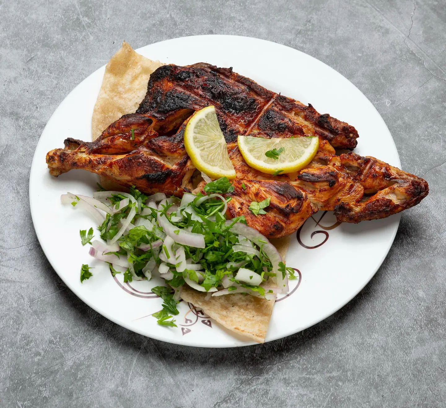 Chicken On Coal - A Whole Chicken With Rice