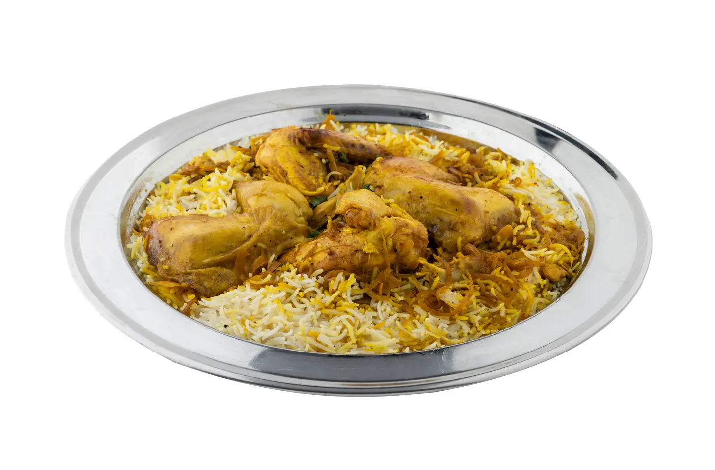 مكبوس دجاج بلدي - نصف دجاجة