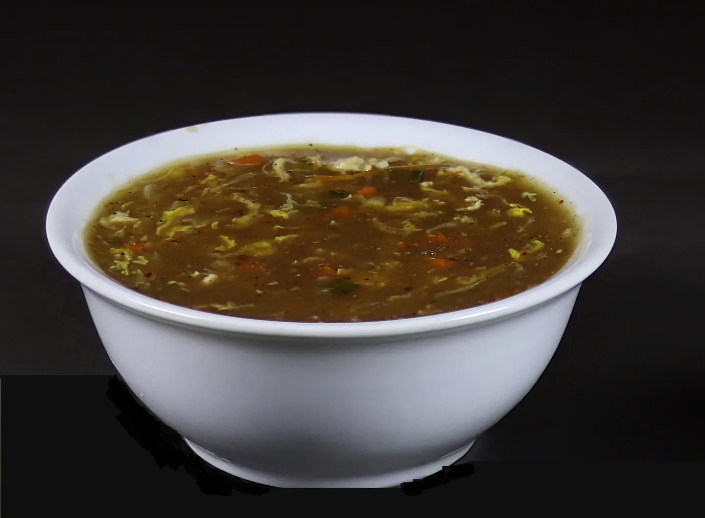 شوربة حارة وحامضة - صغير