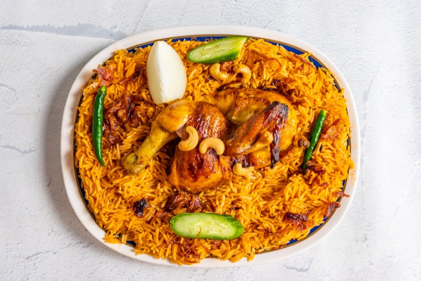 كبسه حساويه بالدجاج - نصف حبة