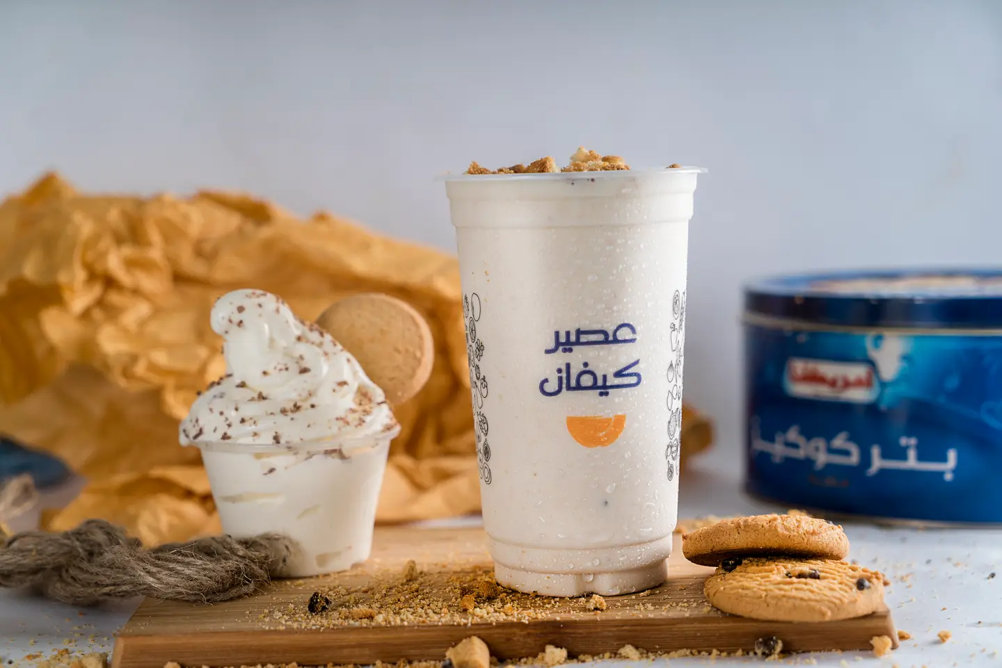كوكيز ميلك شيك - لتر