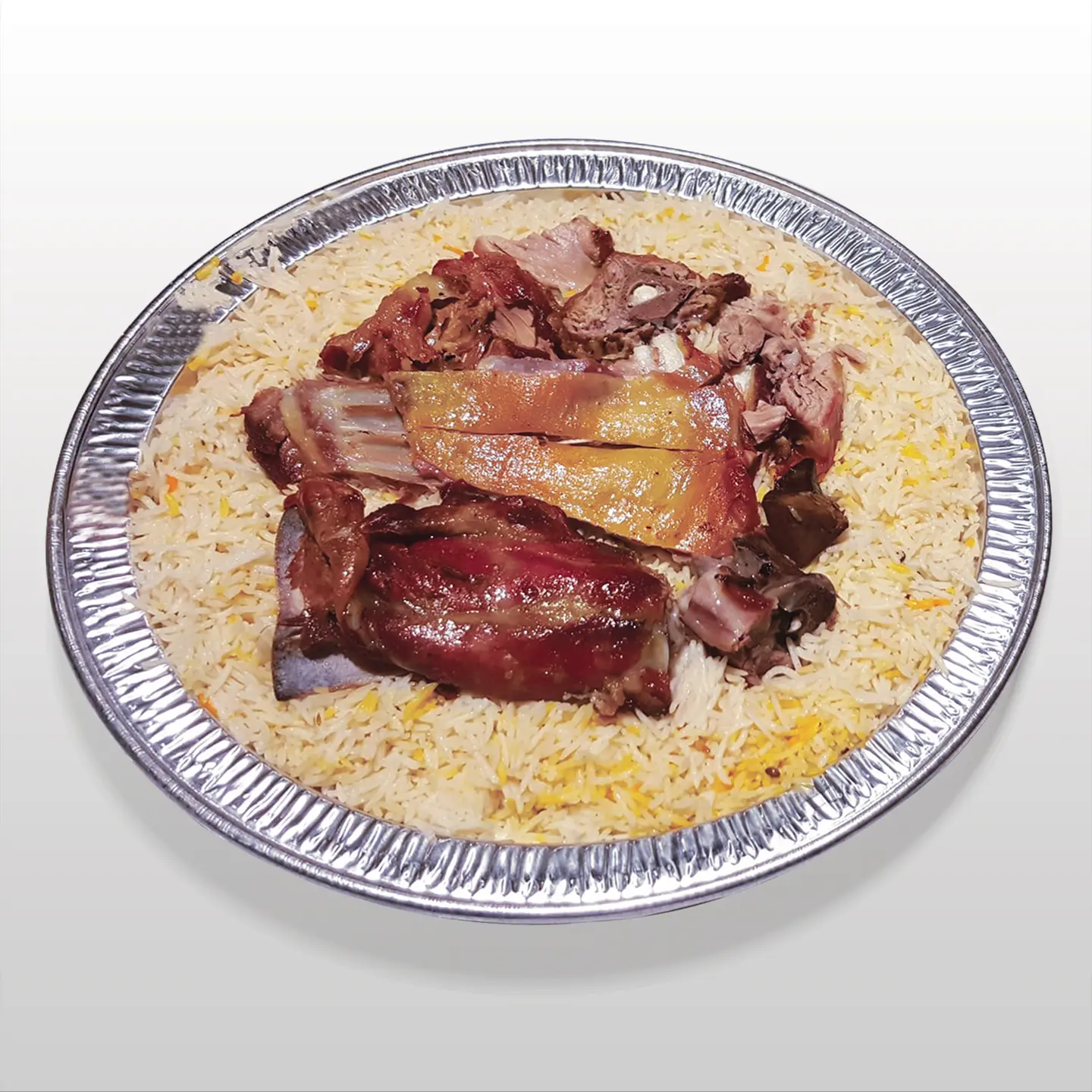 Mandi Meat Taees Balady - For One Person Taees Balady