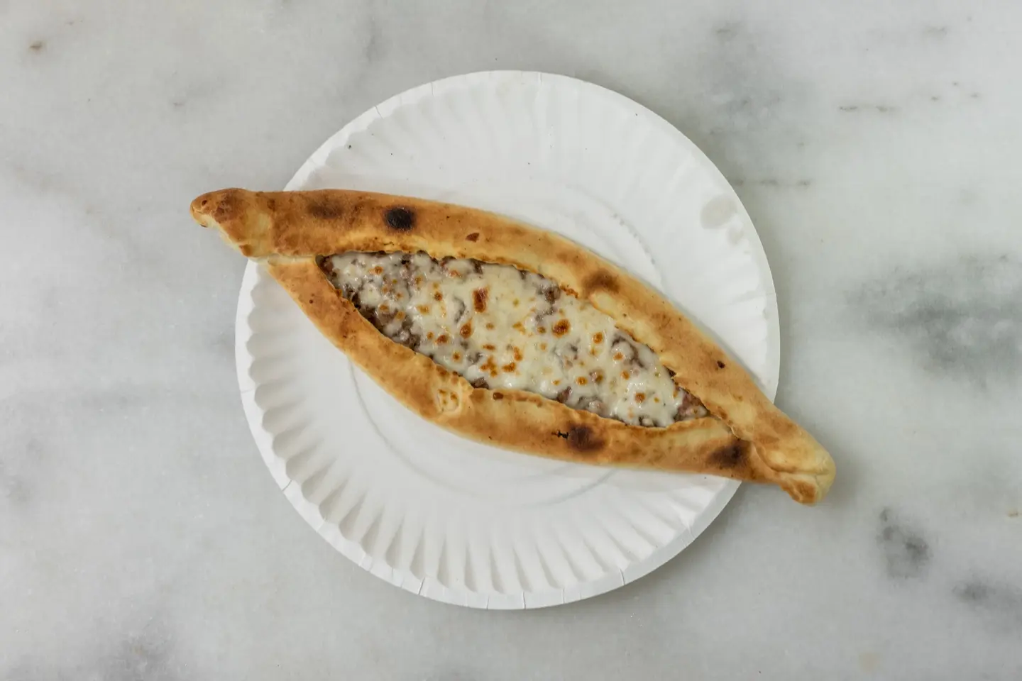 لحم بالجبن - وسط