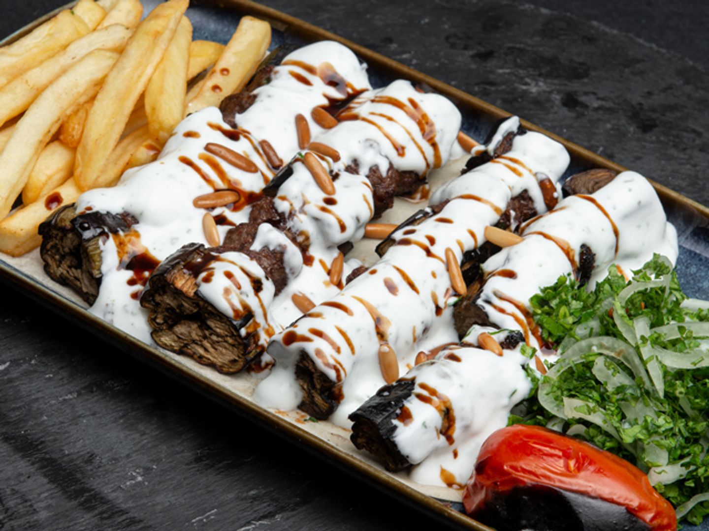 كباب زمرت - صحن