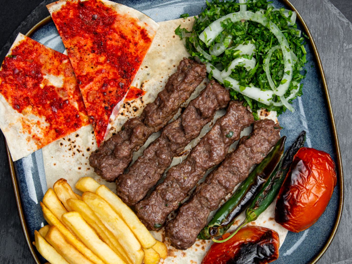 كباب أورفلي - صحن