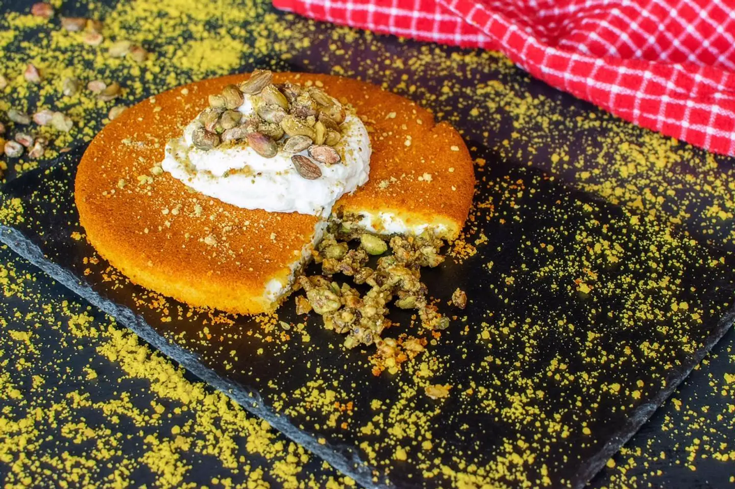 كنافه ناعمة نابلسيه بالقشطه - صغير