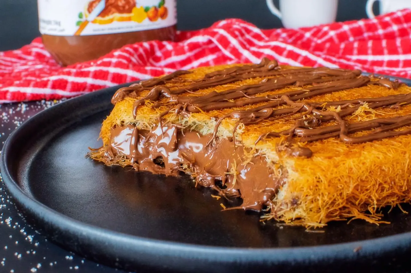 كنافه نوتلا