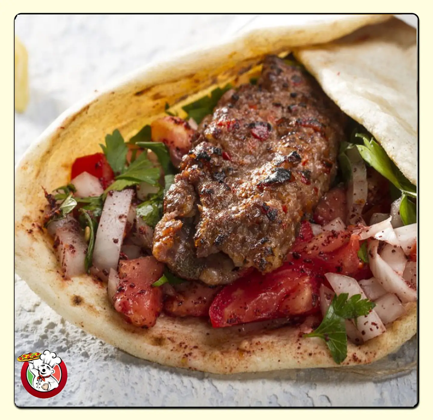 Meat Kebab - Meat Kebab Sandwich