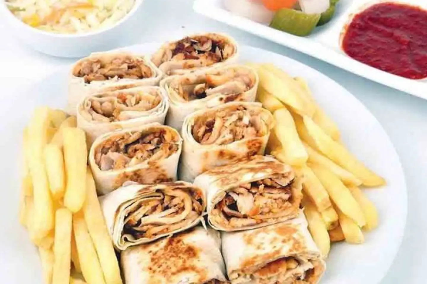 شاورما عربي سبايسي بالجبن - صغير