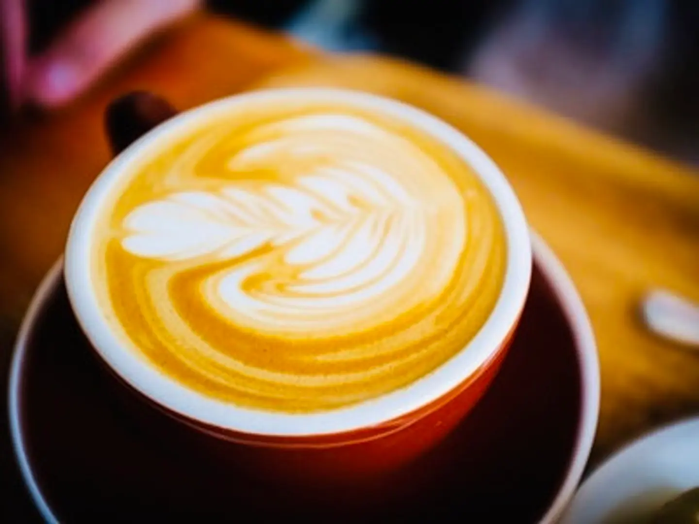Hot Saffron Latte - Small
