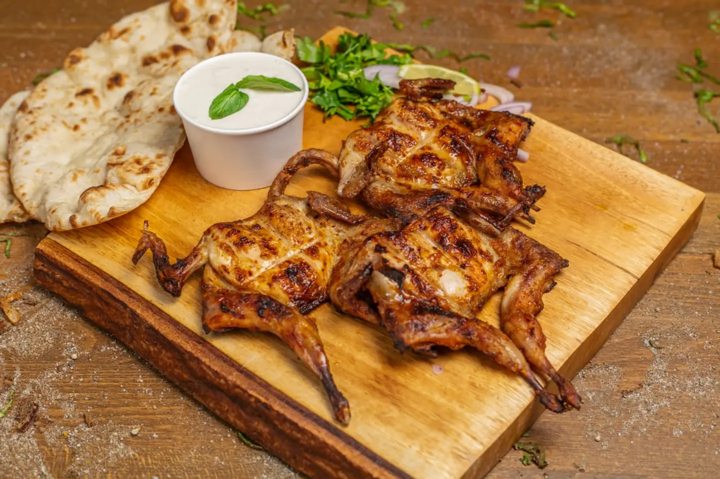 Quail Plate - 2 Quails