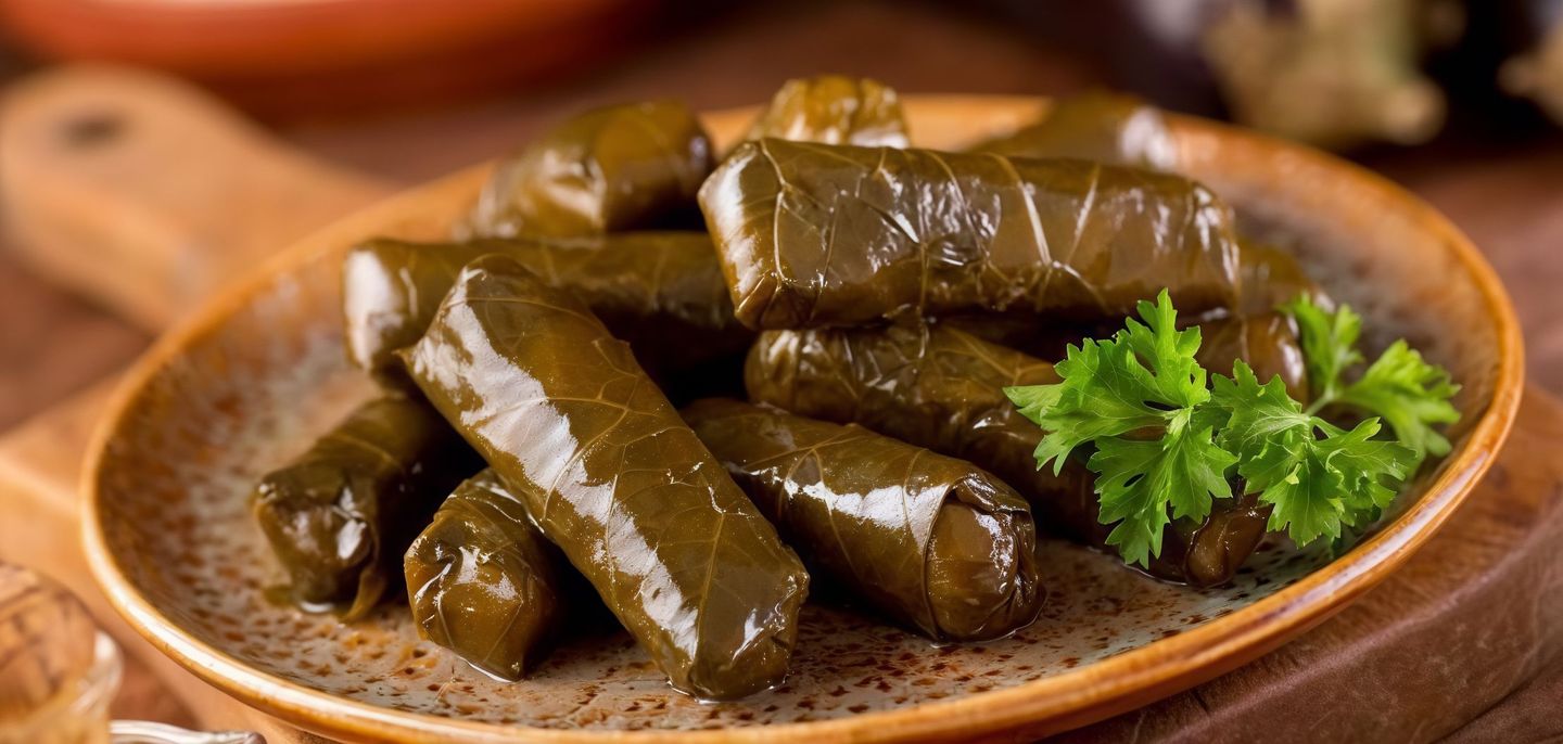 صحن ورق عنب  - صغير