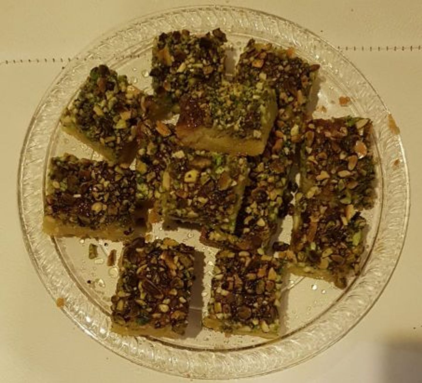 بسبوسة بالمكسرات - ربع كيلو