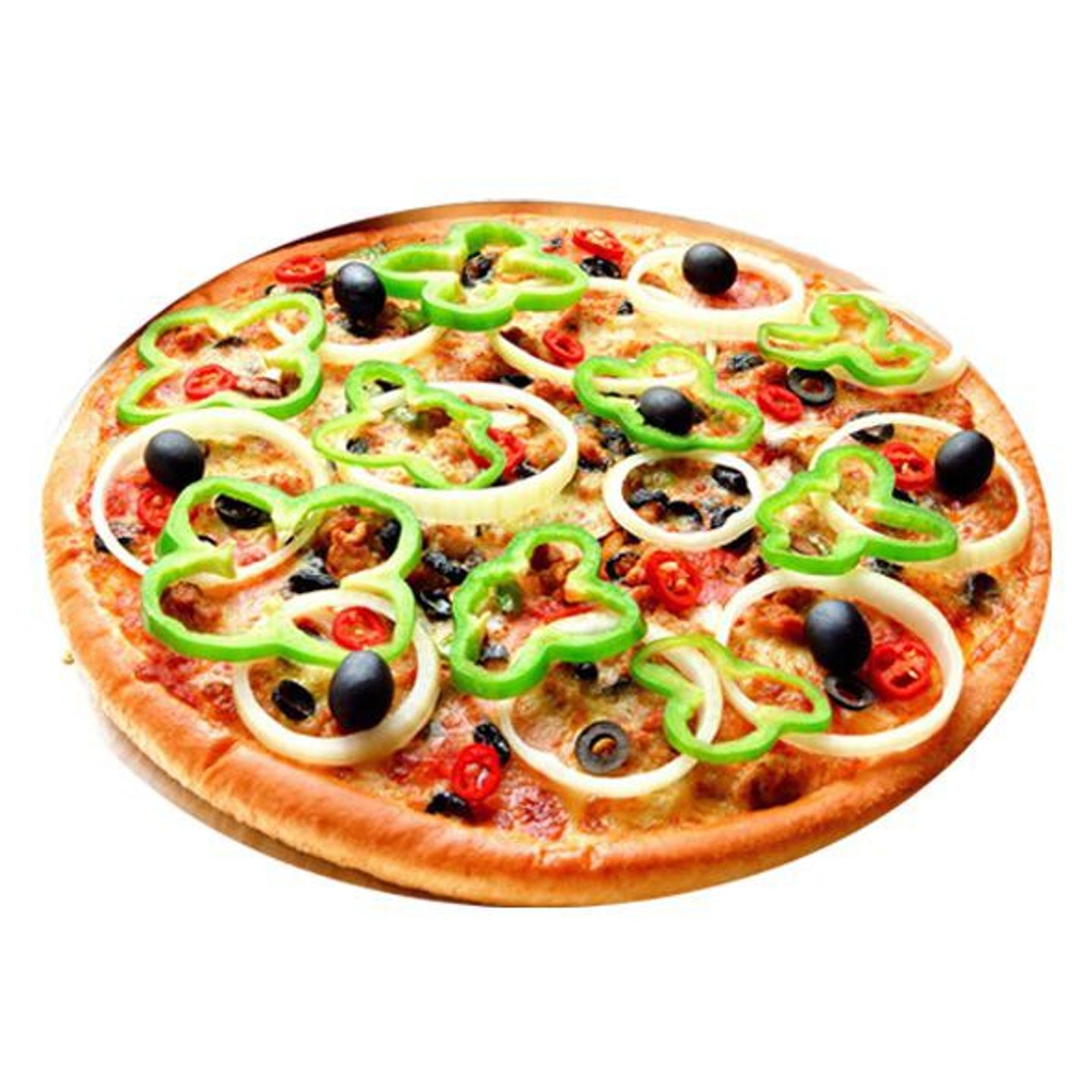 بيتزا خضار - صغير