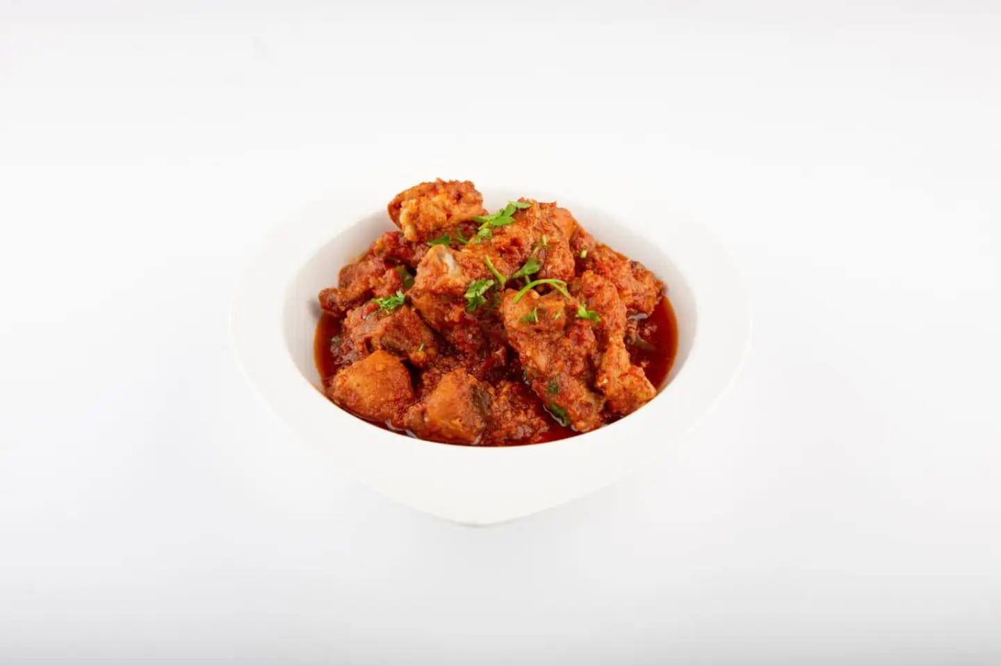دجاج كراهي - دجاج كراهي-نص دجاجة مع ٣ حبات خبز