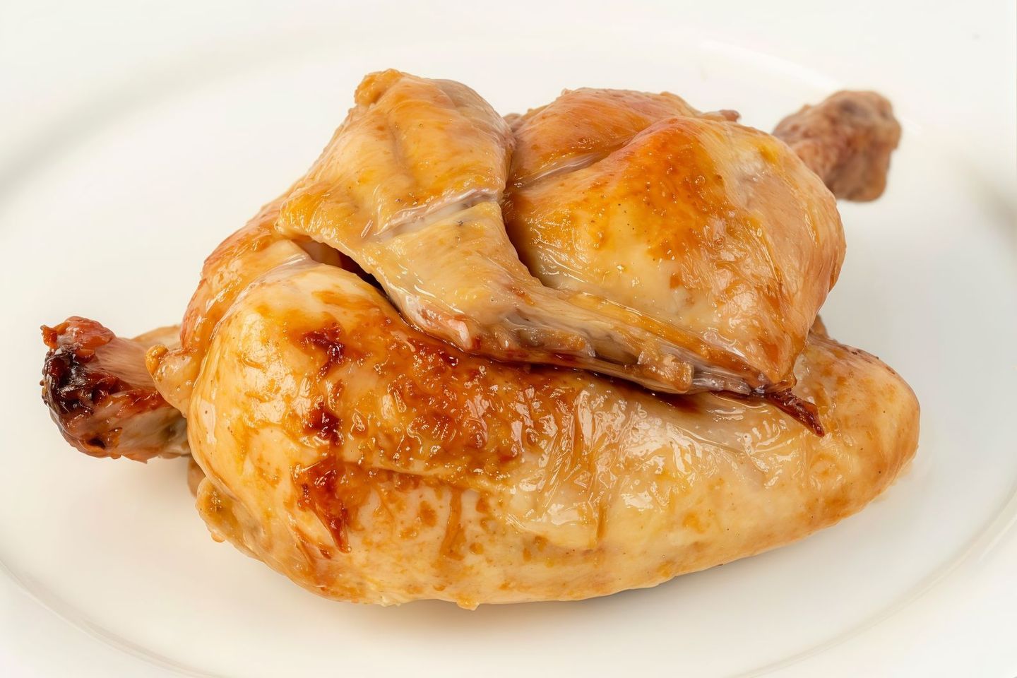 دجاج شوايه سادة -  نص حبة