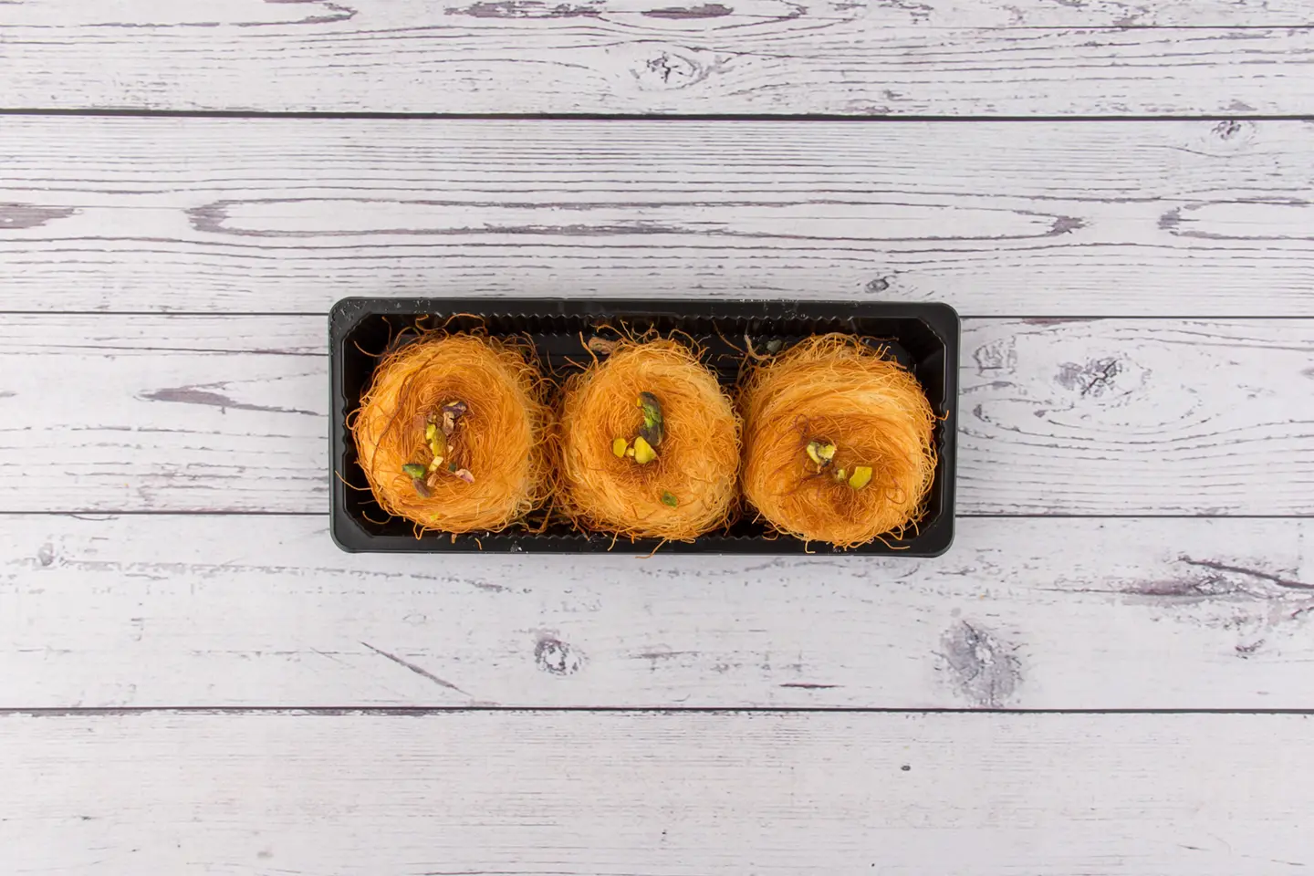 Mini Kunafa, 12 Pcs - Without Sauce