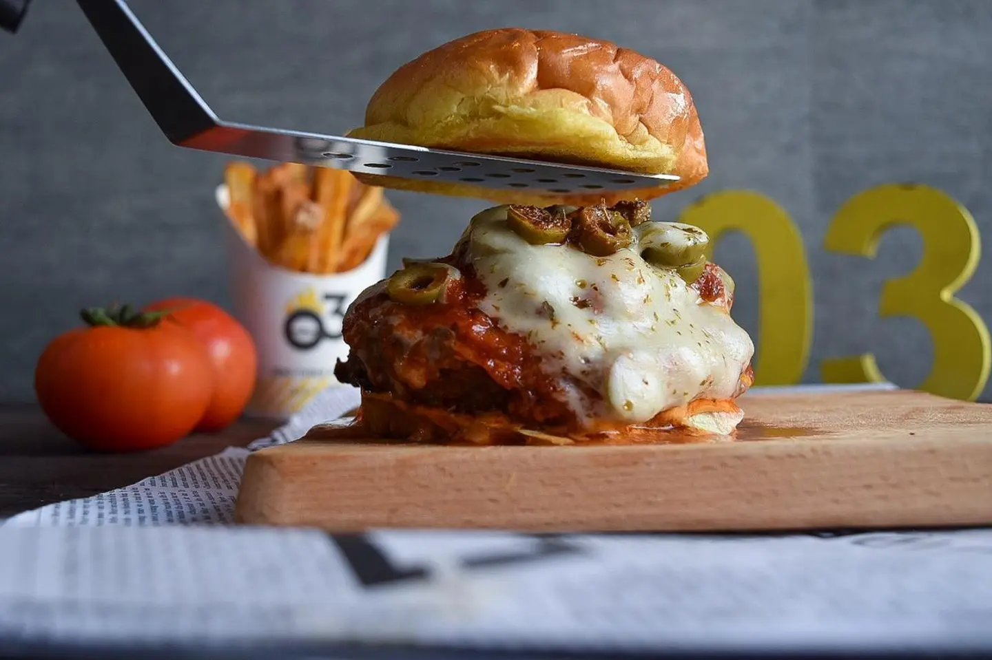 Pizza Burger - Beef
