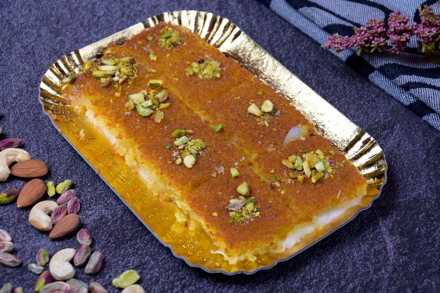 كنافه ناعمة بالجبن - نص كيلو