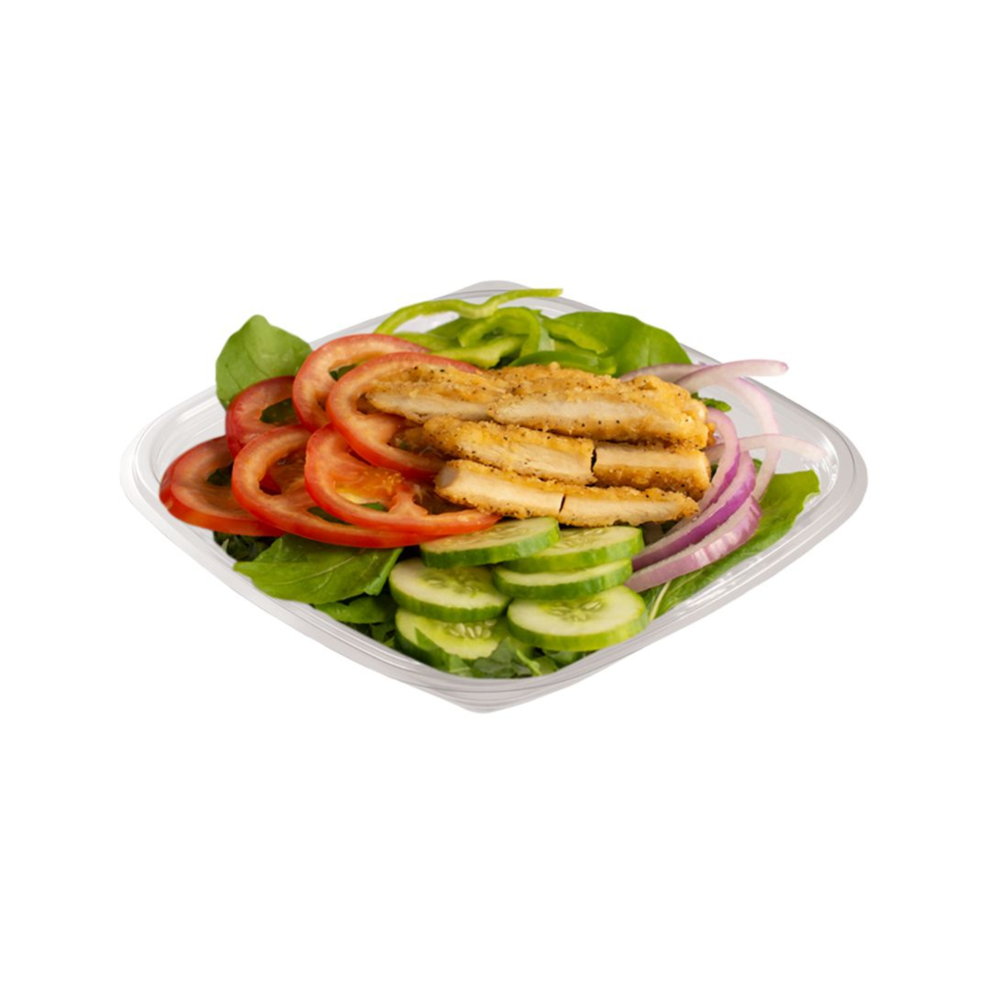 Oven Breaded Chicken - Plate