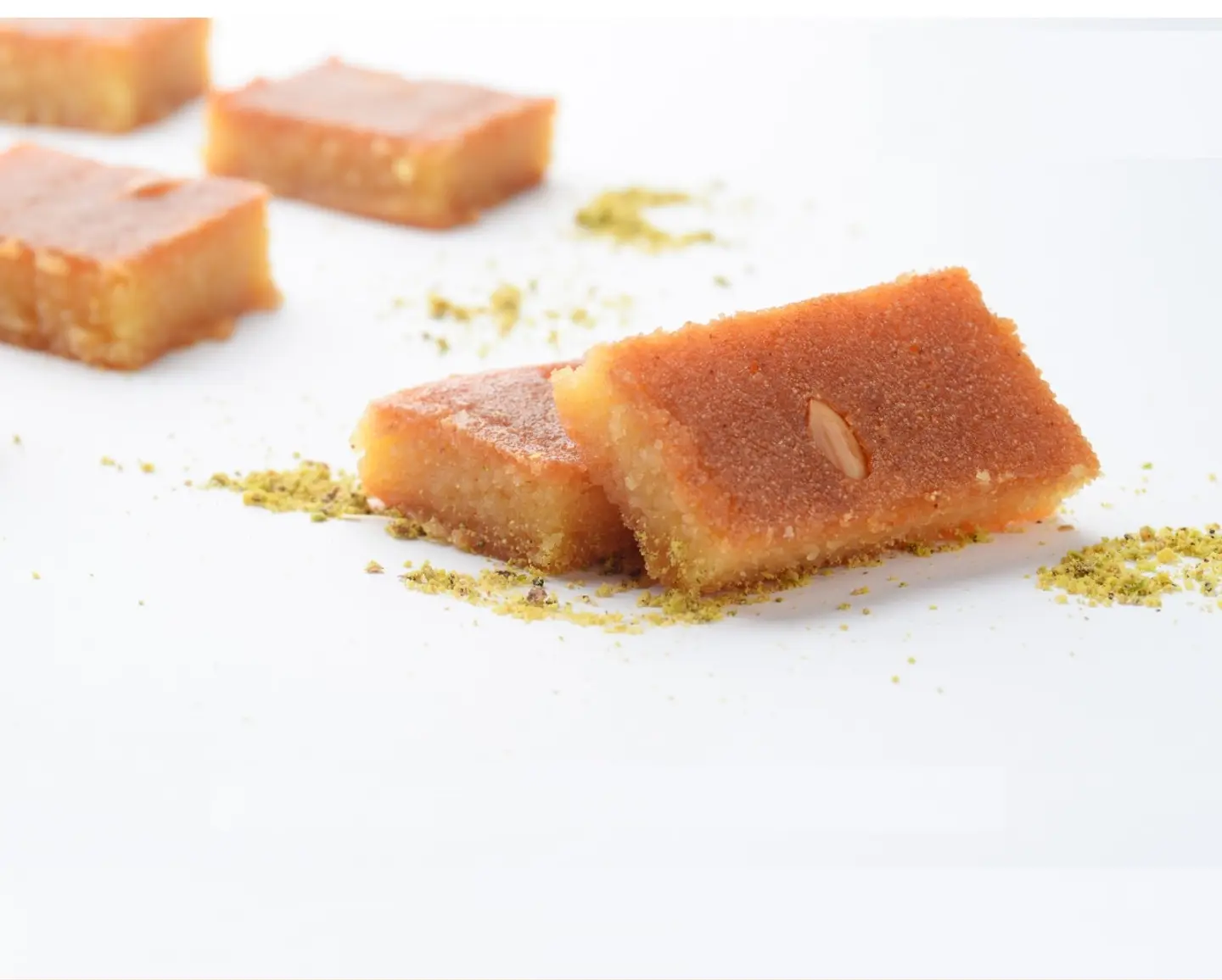 Basbousa With Almonds - 250 Grams