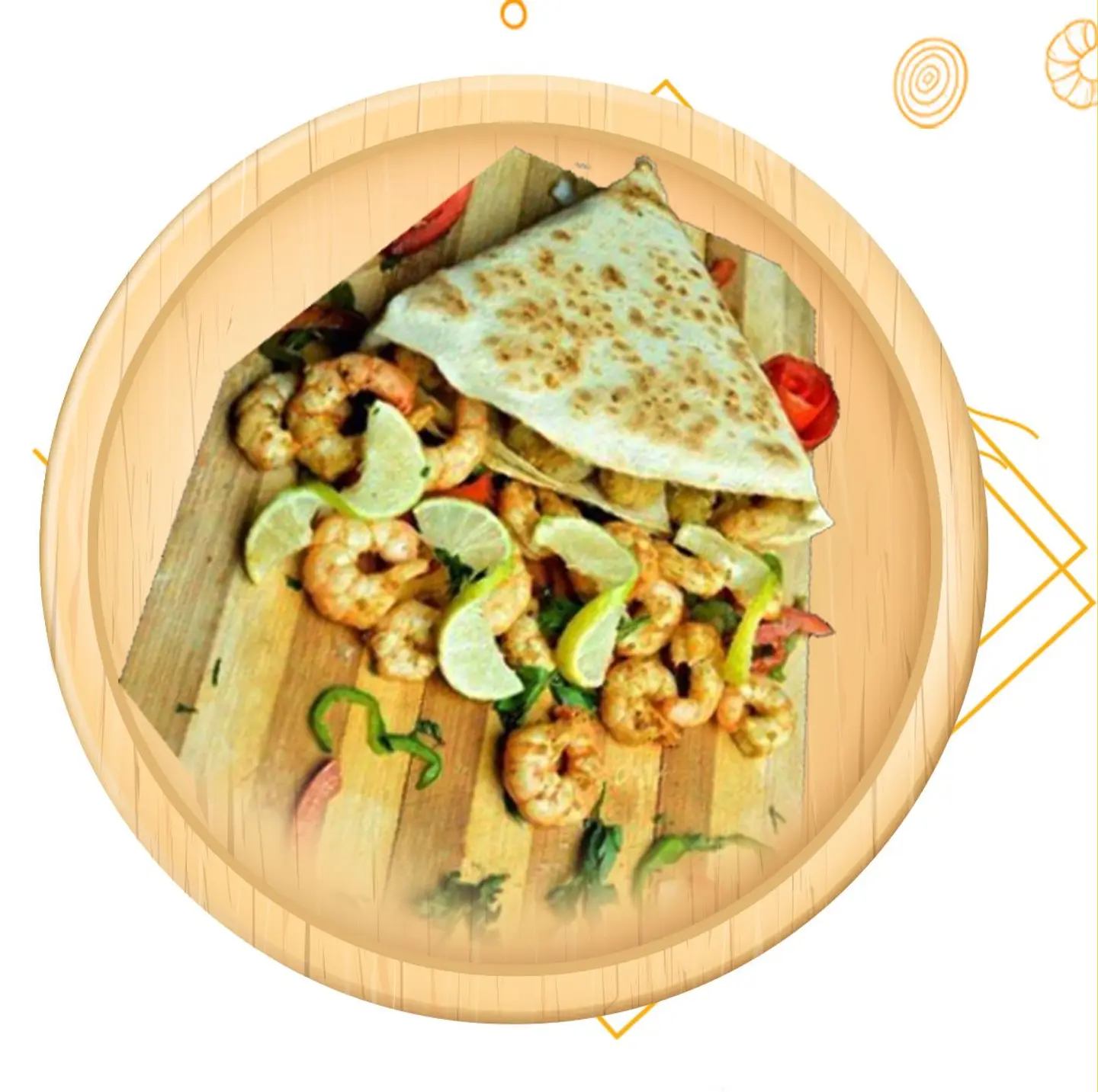 Crepe Shrimp - Small