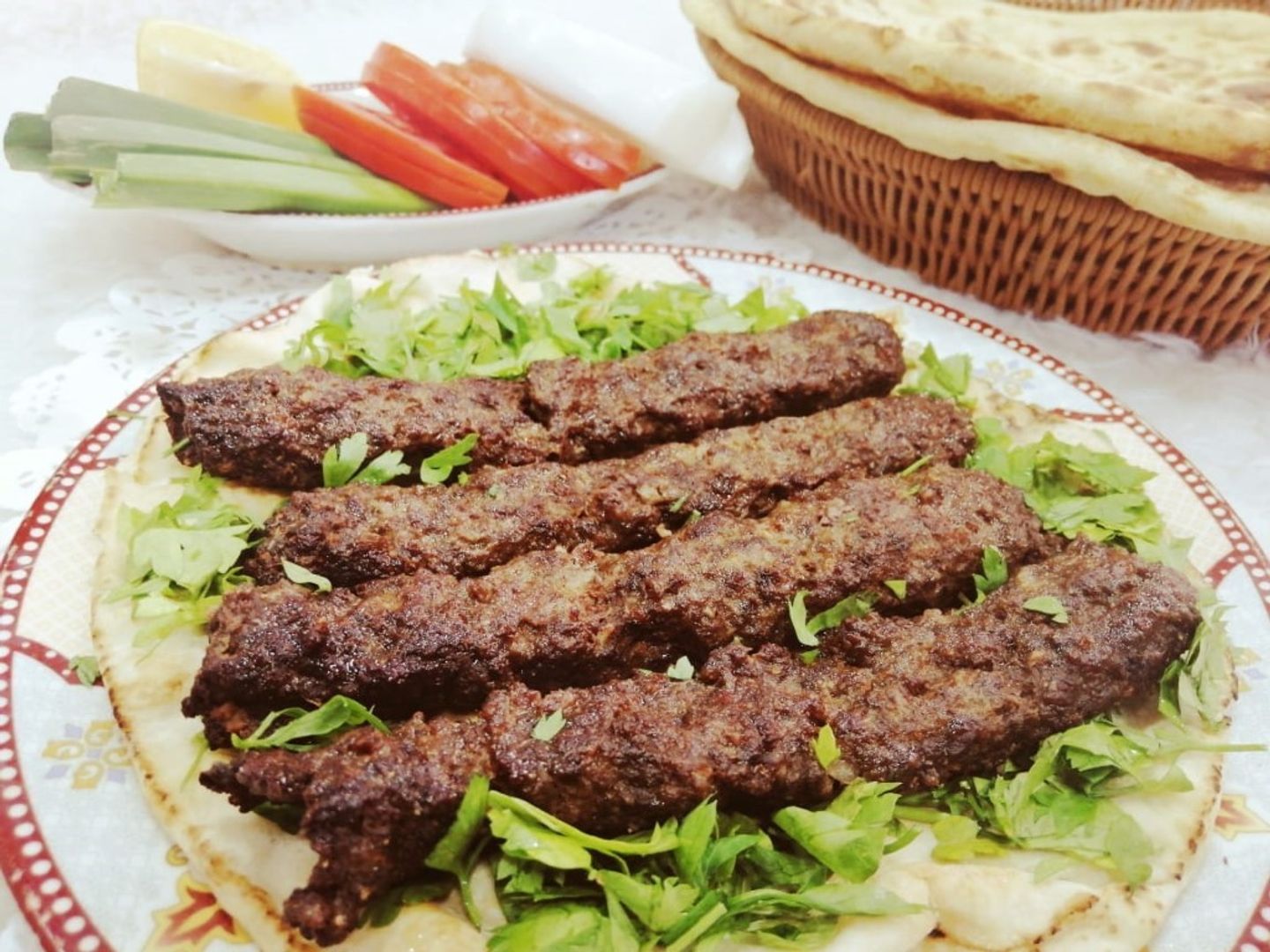صحن كباب لحم - صغير