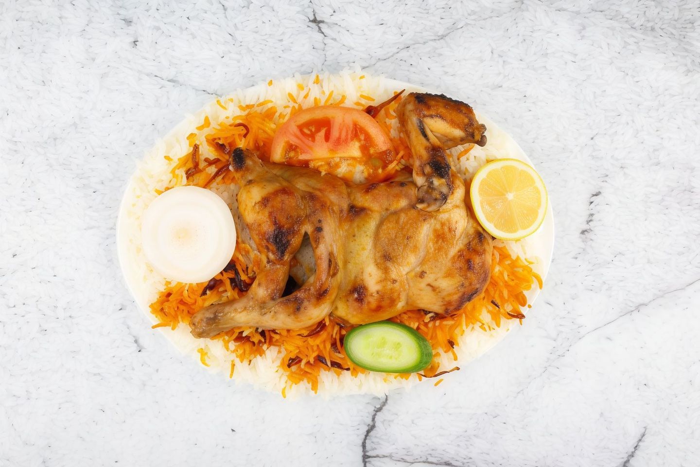 Madhbi Chicken With Rice - Small