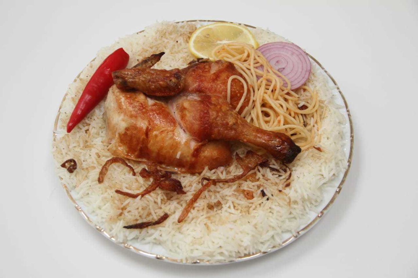 دجاج شواية - نص حبة دجاج