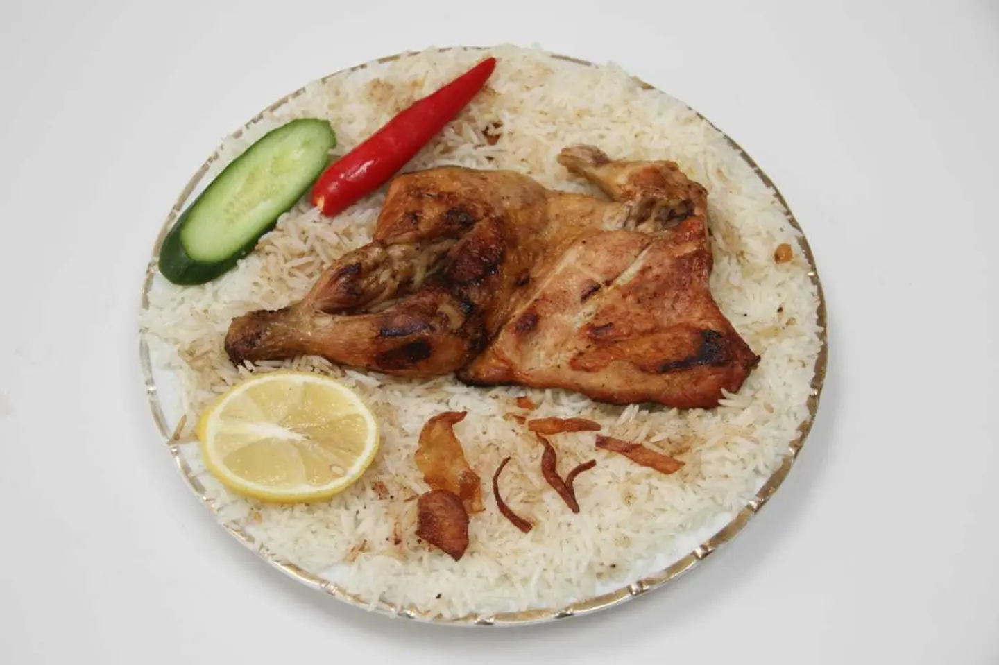 دجاج مظبي - نص حبة دجاج