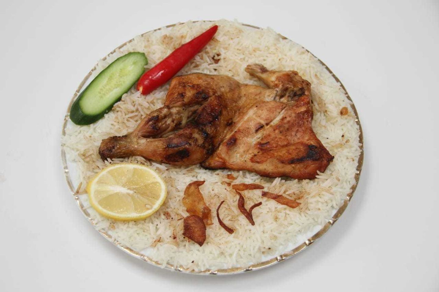 دجاج مظبي - نص حبة دجاج