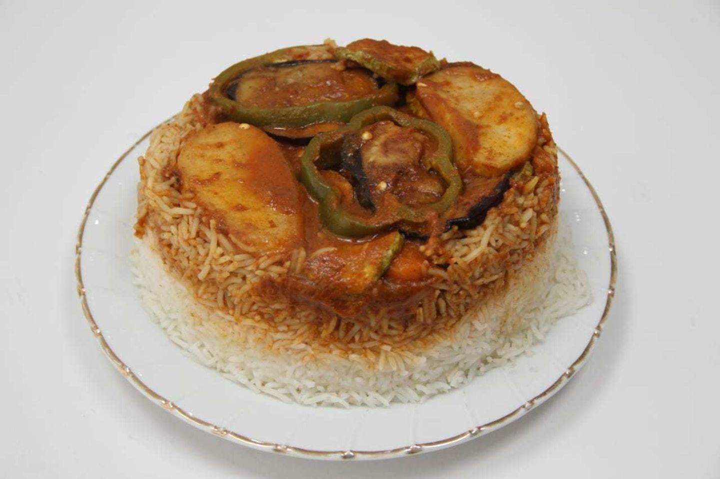 دجاج مقلوبة - نص حبة دجاج