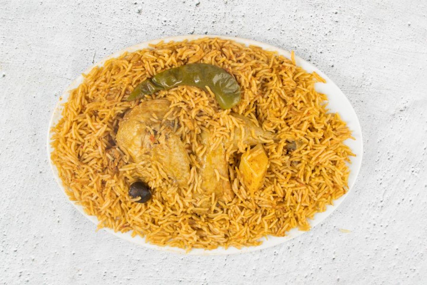 دجاج مضغوط	 - نصف دجاجة