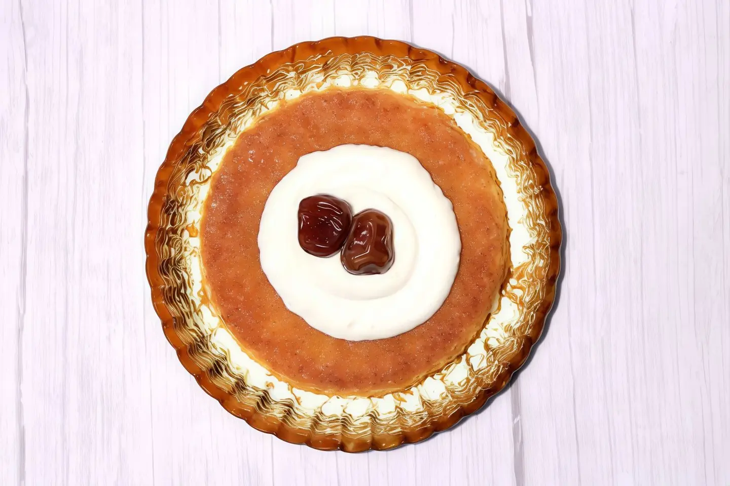 Dates Kunafah With Cream - Family